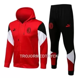AC Milan Träningsjacka Hoodie-dräkt 22/23 Röd AC Milan Träningsjacka Hoodie-dräkt 22/23 Röd