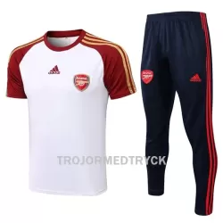 Arsenal Suits Tränings tröjor 22/23 Vit röd Arsenal Suits Tränings tröjor 22/23 Vit röd