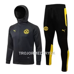 BVB Borussia Dortmund Träningsjacka Hoodie-dräkt 22/23 Grå BVB Borussia Dortmund Träningsjacka Hoodie-dräkt 22/23 Grå