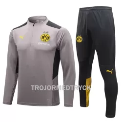 BVB Borussia Dortmund Träningsträningsoverall Quarter-Zip 22/23 Ljusgrå BVB Borussia Dortmund Träningsträningsoverall Quarter-Zip 22/23 Ljusgrå