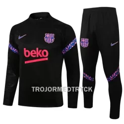 FC Barcelona Träningsträningsoverall Quarter-Zip Barn 22/23 Svart FC Barcelona Träningsträningsoverall Quarter-Zip Barn 22/23 Svart