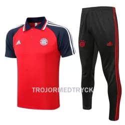FC Bayern München Träningspolo 22/23 Röd blå FC Bayern München Träningspolo 22/23 Röd blå