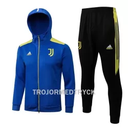 Juventus Träningsjacka Hoodie-dräkt 22/23 Blå Juventus Träningsjacka Hoodie-dräkt 22/23 Blå