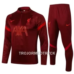 Liverpool Träningsträningsoverall Quarter-Zip Barn 22/23 Röd Liverpool Träningsträningsoverall Quarter-Zip Barn 22/23 Röd