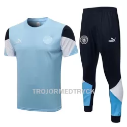 Manchester City Suits Tränings tröjor 22/23 Ljusblå Manchester City Suits Tränings tröjor 22/23 Ljusblå