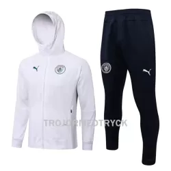 Manchester City Träningsjacka Hoodie-dräkt 22/23 Vit Manchester City Träningsjacka Hoodie-dräkt 22/23 Vit