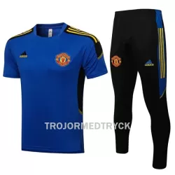Manchester United Suits Champions League Tränings tröjor 22/23 Blå Manchester United Suits Champions League Tränings tröjor 22/23 Blå