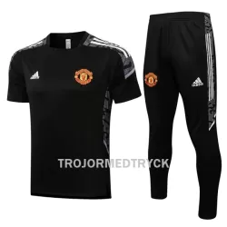 Manchester United Suits Champions League Tränings tröjor 22/23 Svart vit Manchester United Suits Champions League Tränings tröjor 22/23 Svart vit