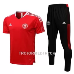 Manchester United Suits Tränings tröjor 22/23 Röd Manchester United Suits Tränings tröjor 22/23 Röd