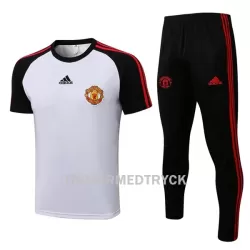 Manchester United Suits Tränings tröjor 22/23 Vit svart Manchester United Suits Tränings tröjor 22/23 Vit svart