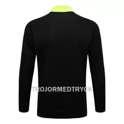 Manchester United Träningsjacka kostymer 22/23 Svart gul