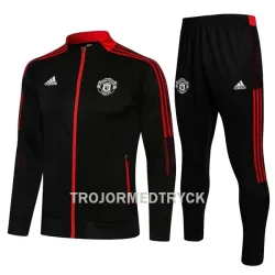 Manchester United Träningsjacka kostymer Barn 22/23 Svart Manchester United Träningsjacka kostymer Barn 22/23 Svart