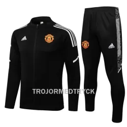 Manchester United Träningsjacka kostymer Barn 22/23 Svart vit Manchester United Träningsjacka kostymer Barn 22/23 Svart vit