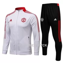 Manchester United Träningsjacka kostymer Barn 22/23 Vit Manchester United Träningsjacka kostymer Barn 22/23 Vit