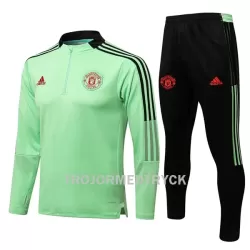 Manchester United Träningsträningsoverall Quarter-Zip 22/23 Grön Manchester United Träningsträningsoverall Quarter-Zip 22/23 Grön