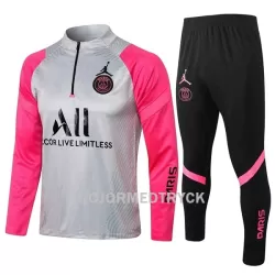Paris Saint-Germain Träningsträningsoverall Quarter-Zip Barn 22/23 Ljusgrå rosa Paris Saint-Germain Träningsträningsoverall Quarter-Zip Barn 22/23 Ljusgrå rosa