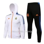 Real Madrid Träningsjacka Hoodie-dräkt 22/23 Vit