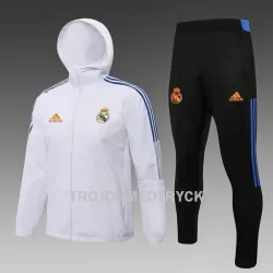 Real Madrid Träningsjacka Windrunner Suit 22/23 Vit Real Madrid Träningsjacka Windrunner Suit 22/23 Vit