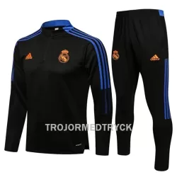 Real Madrid Träningsträningsoverall Quarter-Zip 22/23 Svart Real Madrid Träningsträningsoverall Quarter-Zip 22/23 Svart