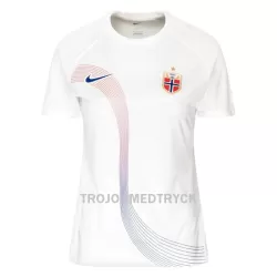 Norge Fotbollströja Dam Borta 22/23 Norge Fotbollströja Dam Borta 22/23