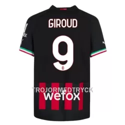 AC Milan Giroud 9 Fotbollströja Hemma 22/23 AC Milan Giroud 9 Fotbollströja Hemma 22/23
