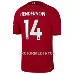 Liverpool Henderson 14 Fotbollströja Hemma 22/23 Liverpool Henderson 14 Fotbollströja Hemma 22/23