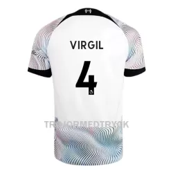 Liverpool Virgil 4 Fotbollströja Borta 22/23 Liverpool Virgil 4 Fotbollströja Borta 22/23