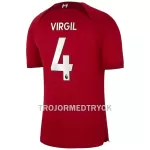 Liverpool Virgil 4 Fotbollströja Hemma 22/23