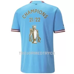 Manchester City Champions 22 Fotbollströja Hemma 22/23 Manchester City Champions 22 Fotbollströja Hemma 22/23