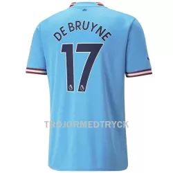 Manchester City De Bruyne 17 Fotbollströja Hemma 22/23 Manchester City De Bruyne 17 Fotbollströja Hemma 22/23