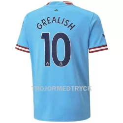 Manchester City Grealish 10 Fotbollströja Hemma 22/23 Manchester City Grealish 10 Fotbollströja Hemma 22/23