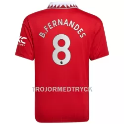 Manchester United Bruno Fernandes 8 Fotbollströja Hemma 22/23 Manchester United Bruno Fernandes 8 Fotbollströja Hemma 22/23