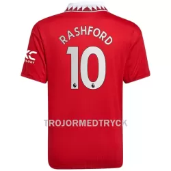 Manchester United Rashford 10 Fotbollströja Hemma 22/23 Manchester United Rashford 10 Fotbollströja Hemma 22/23
