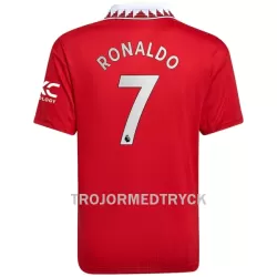 Manchester United Ronaldo 7 Fotbollströja Hemma 22/23 Manchester United Ronaldo 7 Fotbollströja Hemma 22/23
