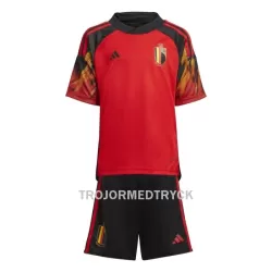 Belgien VM 2022 Fotbollströja Barn Hemma Belgien VM 2022 Fotbollströja Barn Hemma