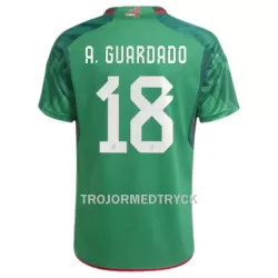 Mexiko A.GUARDADO 18 VM 2022 Fotbollströja Hemma Mexiko A.GUARDADO 18 VM 2022 Fotbollströja Hemma