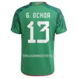 Mexiko G.OCHOA 13 VM 2022 Fotbollströja Hemma Mexiko G.OCHOA 13 VM 2022 Fotbollströja Hemma