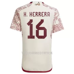 Mexiko H.HERRERA 16 VM 2022 Fotbollströja Borta Mexiko H.HERRERA 16 VM 2022 Fotbollströja Borta