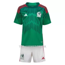 Mexiko VM 2022 Fotbollströja Barn Hemma Mexiko VM 2022 Fotbollströja Barn Hemma