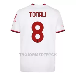 AC Milan Tonali 8 Fotbollströja Borta 22/23 AC Milan Tonali 8 Fotbollströja Borta 22/23