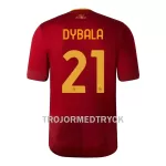 AS Roma Dybala 21 Fotbollströja Hemma 22/23