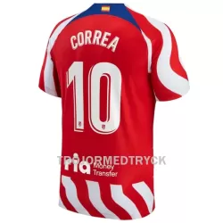 Atlético Madrid Correa 10 Fotbollströja Hemma 22/23 Atlético Madrid Correa 10 Fotbollströja Hemma 22/23