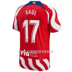 Atlético Madrid Saul 17 Fotbollströja Hemma 22/23 Atlético Madrid Saul 17 Fotbollströja Hemma 22/23