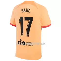 Atlético Madrid Saul 17 Fotbollströja Tredje 22/23 Atlético Madrid Saul 17 Fotbollströja Tredje 22/23