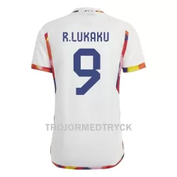 Belgien Lukaku 9 VM 2022 Fotbollströja Borta Belgien Lukaku 9 VM 2022 Fotbollströja Borta