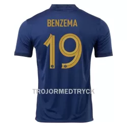 Frankrike Benzema 19 VM 2022 Fotbollströja Hemma Frankrike Benzema 19 VM 2022 Fotbollströja Hemma