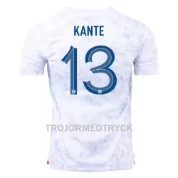 Frankrike Kante 13 VM 2022 Fotbollströja Borta Frankrike Kante 13 VM 2022 Fotbollströja Borta