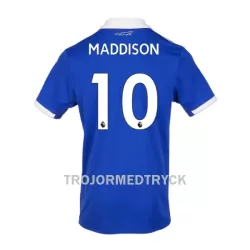 Leicester City Maddison 10 Fotbollströja Hemma 22/23 Leicester City Maddison 10 Fotbollströja Hemma 22/23