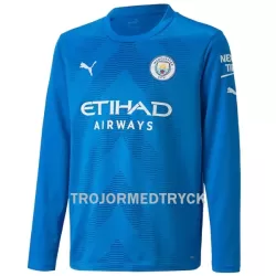 Manchester City Målvakt Fotbollströja Hemma 22/23 Långärmad Manchester City Målvakt Fotbollströja Hemma 22/23 Långärmad