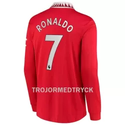 Manchester United Ronaldo 7 Fotbollströja Hemma 22/23 Långärmad Manchester United Ronaldo 7 Fotbollströja Hemma 22/23 Långärmad